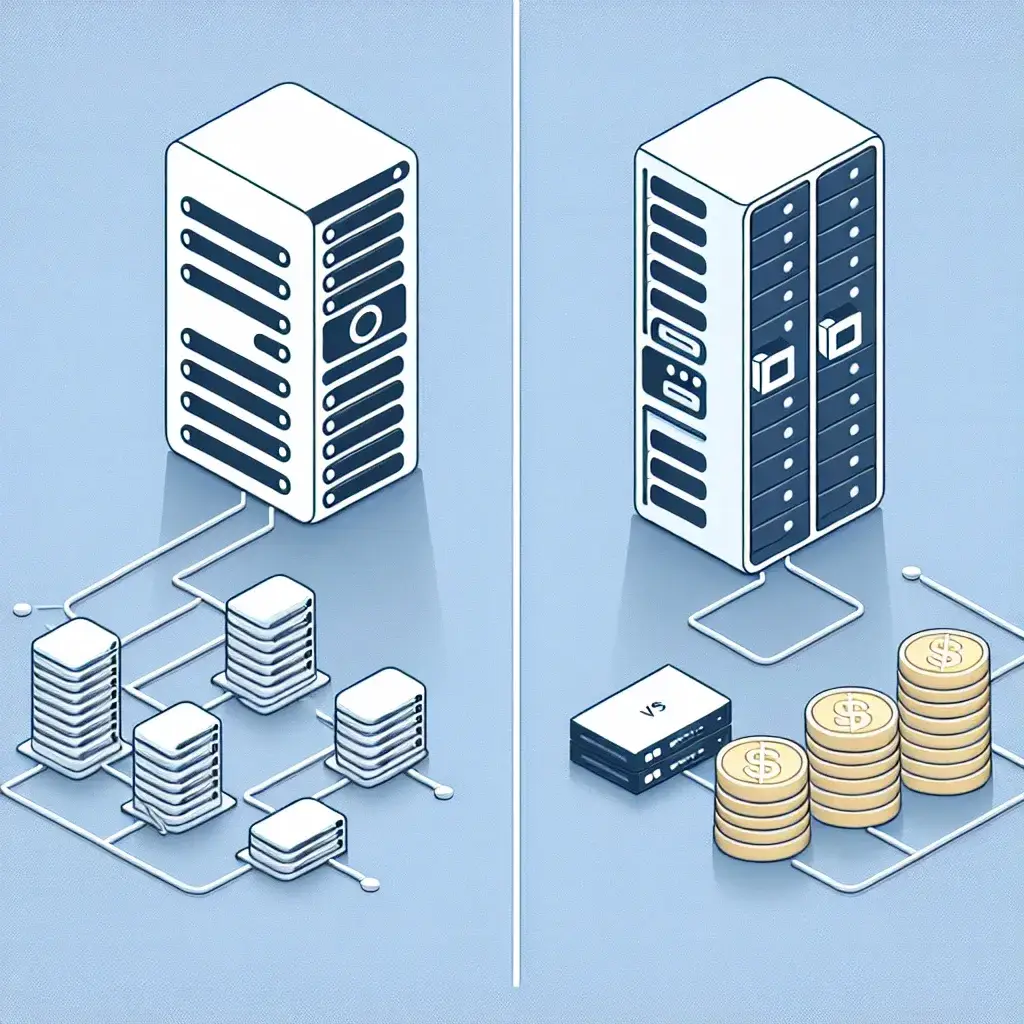 What are the cost differences between shared hosting and VPS?